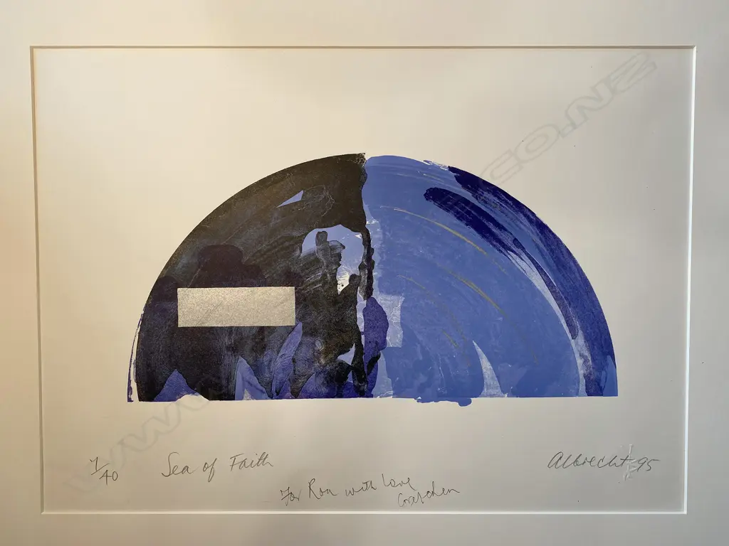 Gretchen Albrecht (1943-) ‘Sea of Faith’ 7/40, Image 1++